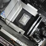 Inside a gaming PC